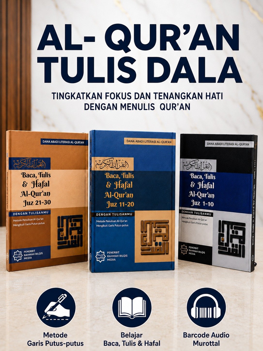 Banner Wakaf Al-Quran Tulis